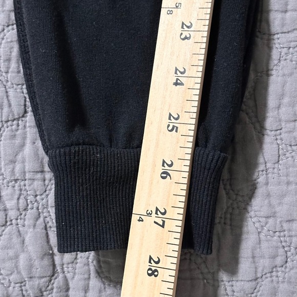 Black San Diego Anchor Sweatpants Joggers Elastic Waist Drawstring Cuffs Size S - Picture 5 of 5